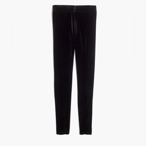Madewell High-Rise Velvet Leggings Size M NWT
